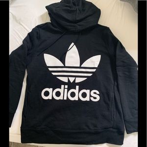 Adidas trefoil hoodie with kangaroo pocket